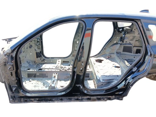 threshold left pillar B central BMW X1 F48 LAK: SCHWARZ II 668 (15-19)