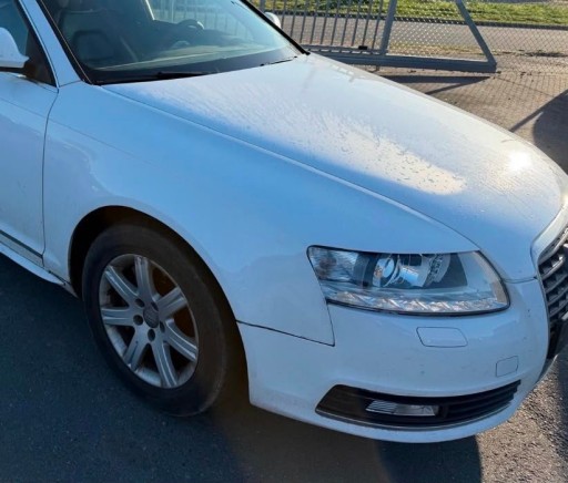 AUDI A6 C6 LIFT LY9C kapota nárazník světlá blatník kompletní předek