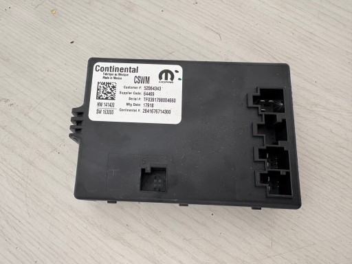FIAT 500X JEEP RENEGADE Module Siège 52064343