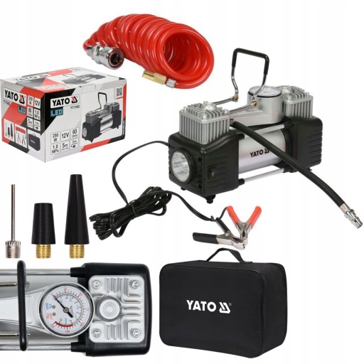 YATO автомобильный компрессор насос компрессор 12V