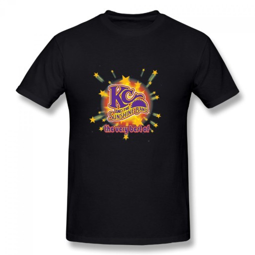 KC and the Sunshine Band meski podkoszulek t-shirt 10676005816 Odzież Męska T-shirty CN DCFQCN-7