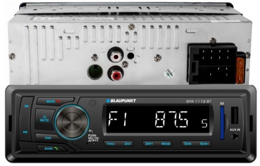 Автомобільний радіоприймач BLAUPUNKT BPA 1119bt Bluetooth