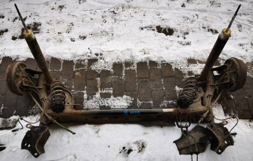 145R665H5 - Міст renault clio iv hb, балка задньої підвіски, повне розбирання