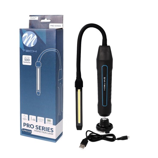 M-Tech інспекційна лампа ліхтарик 5W COB + 1 LED 3