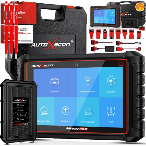 ДІАГНОСТИЧНИЙ ТЕСТЕР + ПРОГРАМАТОР TMPS RS930 PRO PL