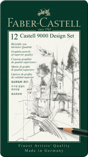 OŁÓWEK CASTELL 9000 12 SZT. FABER-CASTELL