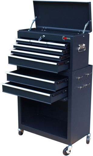 ВІЗОК ДЛЯ МАЙСТЕРНІ - ІНСТРУМЕНТАЛЬНА ШАФА-8 ЯЩИКІВ