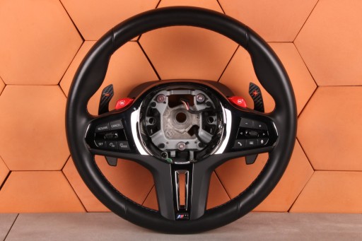 BMW X5M F95 X6M F96 LCI XM G09 lenkrad M-Paket GRZANA Schaltwippen WIBRACJA