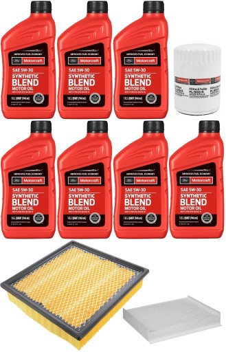 MOTORCRAFT 5W30 + ФИЛЬТРЫ FORD F150 3.5 15-20