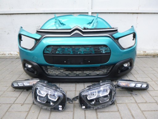 CITROEN C3 III LIFT ПЕРЕДНИЙ КАПОТ БАМПЕР КРИЛО