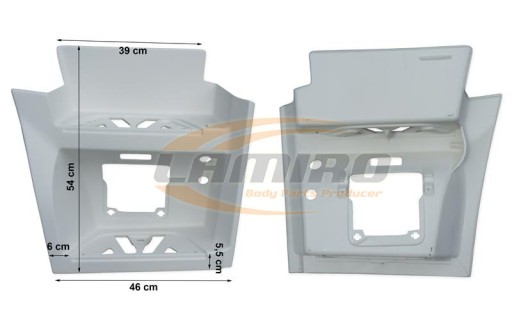 1980-16EX - MERCEDES ACTROS MP4 КРОК ПРАВА СТУПІНЬ LOW DECK