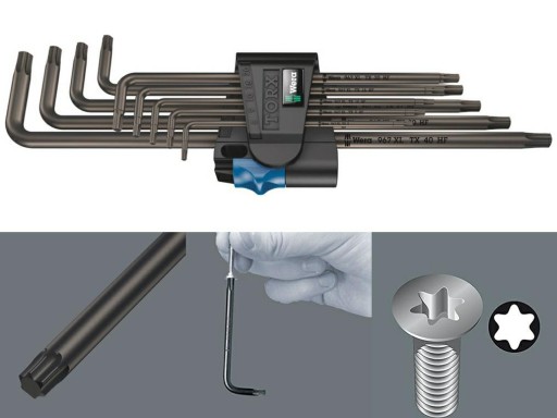 WERA TORX 9cz./ Довгий