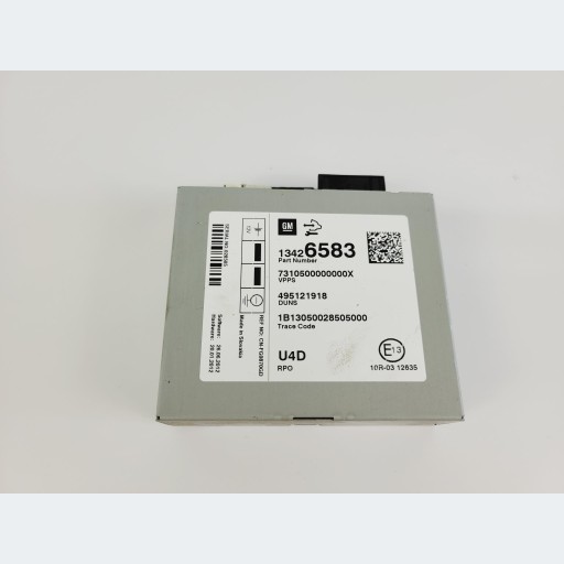 module control unit PDC OPEL INSIGNIA A 13426583