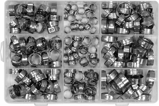 YATO зажимные зажимы с ушками 170шт.