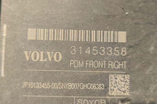 Мотор стеклоподъемника передней левой двери volvo xc90 i 31453358 2.0л бензин