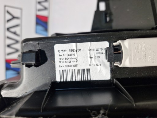 BMW X1 F48 X2 F39 passenger compartment consoles of the passenger EUROPA 6965758