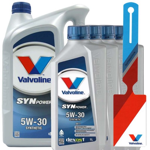 VALVOLINE SYNPOWER 5W30 DX1 DEXOS1 OIL 5W-30 9л