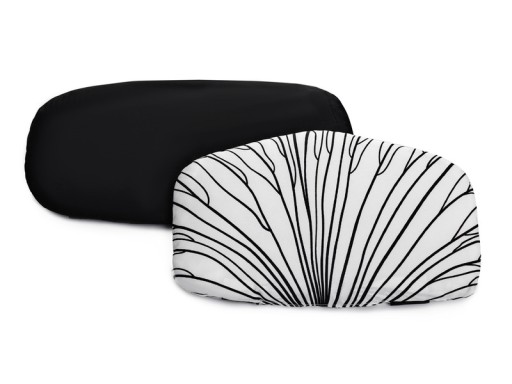 Подушка KinderKraft Enock чорно-біла