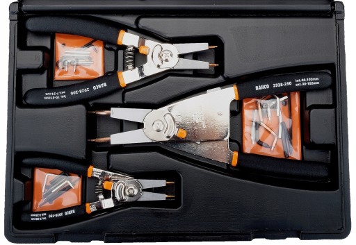 BAHCO 9938 НАБІР ПЛОСКОГУБЦІВ ДЛЯ КІЛЕЦЬ SEGERA