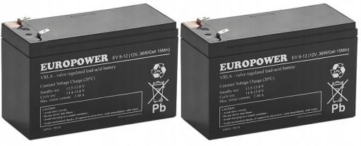 RBC5 RBC 5 #5 КОМПЛЕКТ АКУМУЛЯТОРІВ ДЛЯ ДБЖ APC 2x EV 9-12