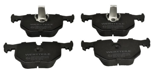 GDB1530 - ТОРМОЗНЫЕ КОЛОДКИ WERTTEILE WER2641 + БЕСПЛАТНО