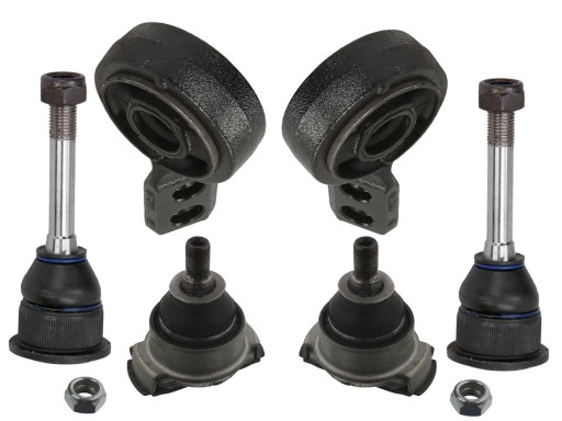 1014093229 - 6 сайлентблоков + палец поперечного рычага передний bmw 3 e36 91-