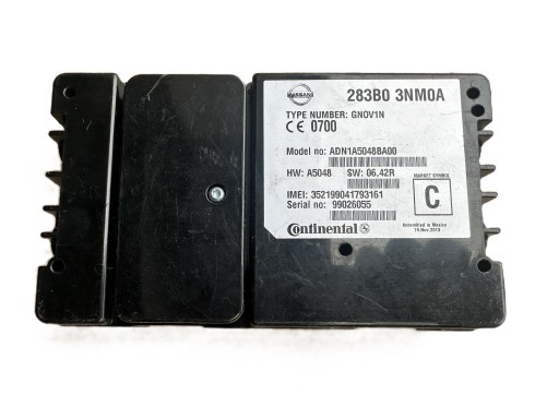 Nissan leaf і модуль 283b0 3nm0a