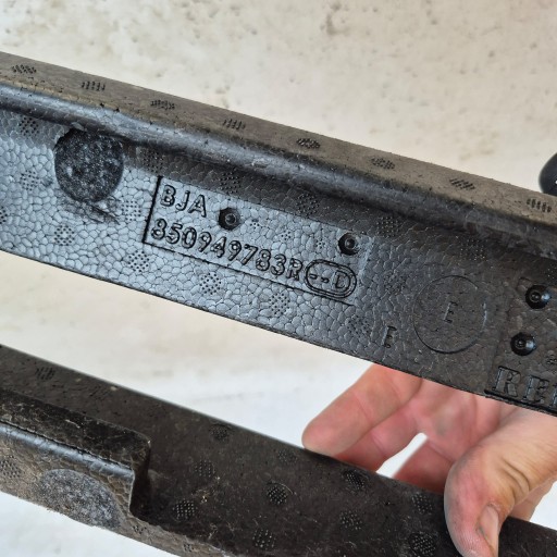 RENAULT CLIO 5 V 19- ABSORBER PIANKA paraurti posteriore posteriore 850949783R