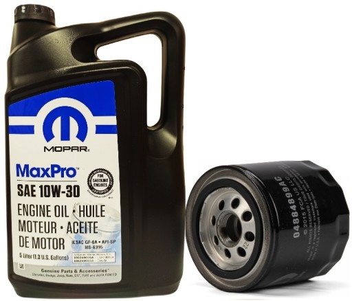 MOPAR 10W30 5л + ФІЛЬТР 04884899AB/MO-899/PH2