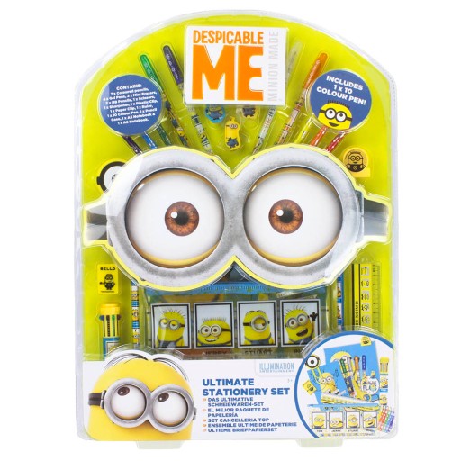 Набір пенал Міньйони для дитячого садка в школі 50 шт