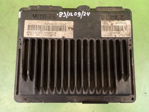 Комп'ютер контролер двигуна chevrolet blazer s-10 ii lift 4.3 b 98r 16258815