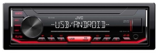 JVC KD-X162 автомобільний радіоприймач AUX MP3 USB 4X50W