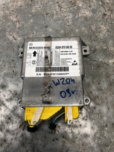 modulo SENSOR airbag MERCEDES W204 A2048706826