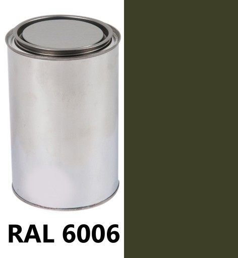 RAL 6006 ОЛИВКОВО-СІРИЙ НАПІВМАТ МАТ ПОЛІУРЕТАН АКРИЛ 1Л