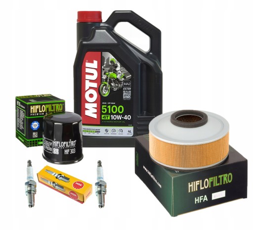 Масло Motul KAWASAKI VN 800 B Classic Фильтр Свечи зажигания