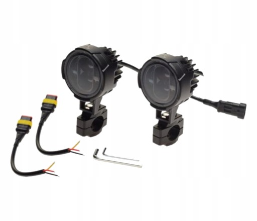 W2202093 - 2x протитуманні фари для Gmole LED 6500K жовтий