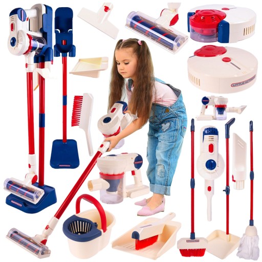 ВЕРТИКАЛЬНИЙ ПИЛОСОХ дитячий РОБОТ НАБІР ДЛЯ ПРИБИРАННЯ