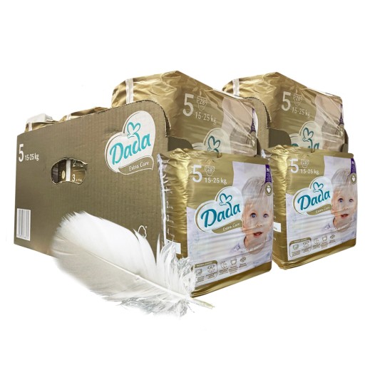 Підгузки DADA EXTRA CARE 5 JUNIOR 5 розмір 15-25 кг 224 шт.