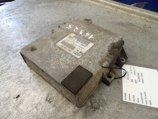 Peugeot 206 computer, control unit 9639907880 IAW1AP.81