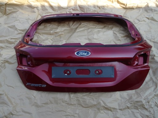 ЗАДНЯЯ ДВЕРЬ FIESTA MK8 РУБИНОВЫЙ КРАСНЫЙ