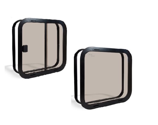 Розсувне вікно для причепа 750X475 мм