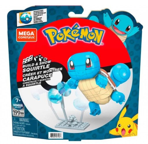 MEGA CONSTRUX Kocky POKEMON Squirtle GYH00 GKY95 MATTEL