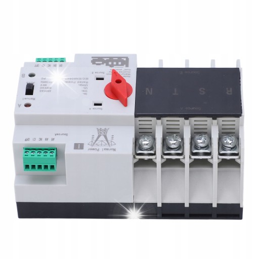 Автоматический двойной выключатель питания 4p 125a 230v