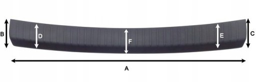 N-0024 - TOYOTA PRIUS 5D 2009-2015 НАКЛАДКА НА БАМПЕР