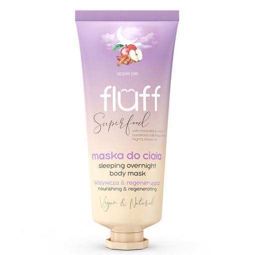 Fluff Sleeping Overnight Body Mask vyživujúca a regeneračná telová maska