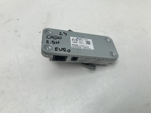 Mazda cx-60 cx60 2023 2.5 гібридний контроллер модуль комп'ютер kaaa67ykxc