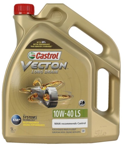МАСЛО CASTROL 10W40 VECTON LONG DRN 5L