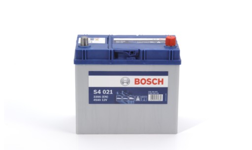 0092s40210 - Аккумулятор BOSCH S4 P + 45AH 330A толстые клеммы