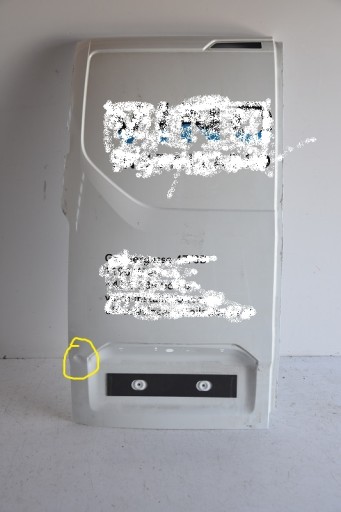 222-3332-444 - Ford transit custom, задні двері