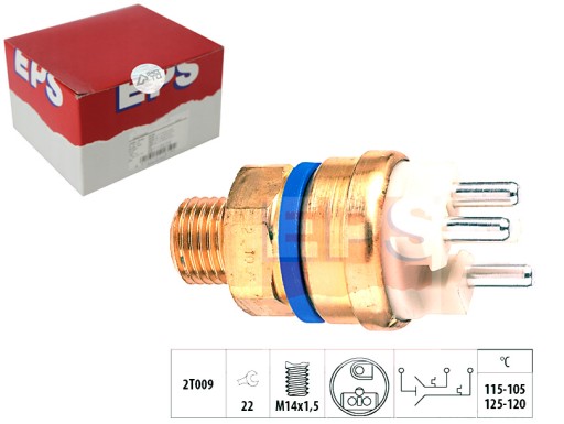 1.850.678 - EPS ПЕРЕМИКАЧ ВЕНТИЛЯТОРА РАДІАТОРА DB